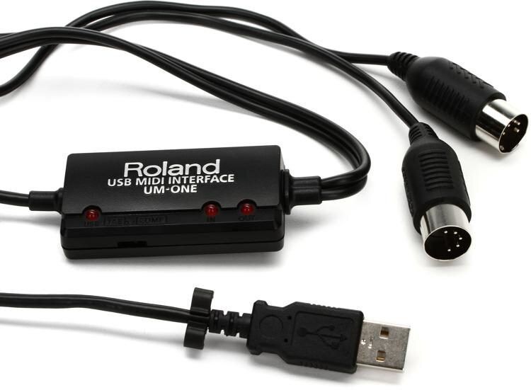 USB MIDI интерфейс Roland UM-ONE mk2 RO-1773 фото