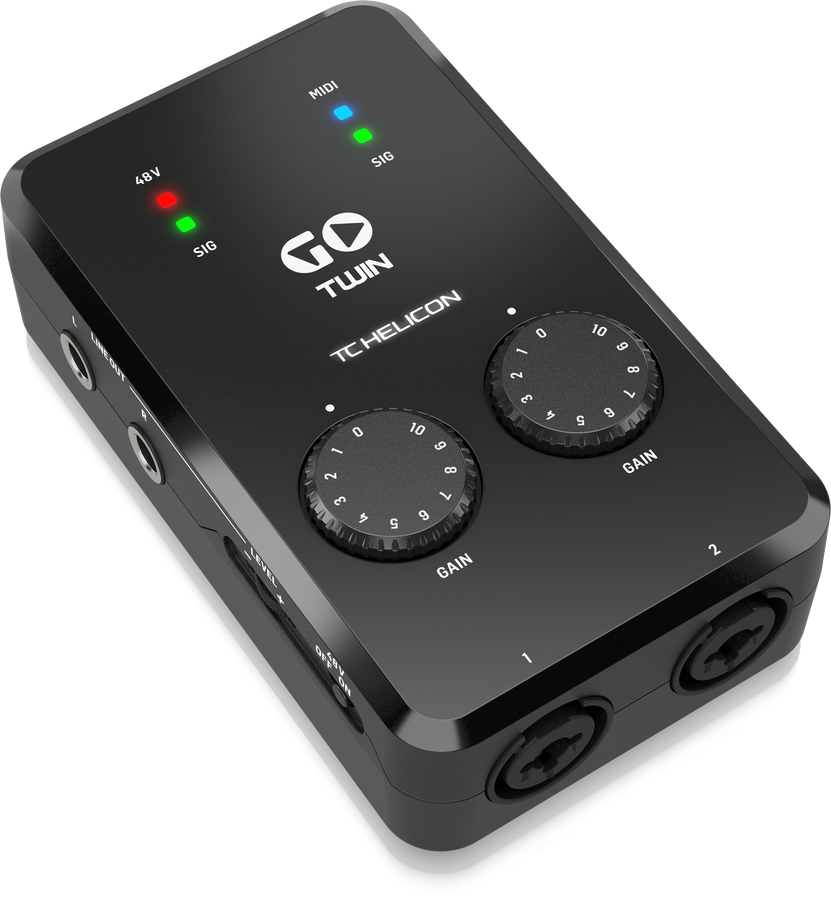 Аудиоинтерфейс TC Helicon GO Twin TE-0217 фото