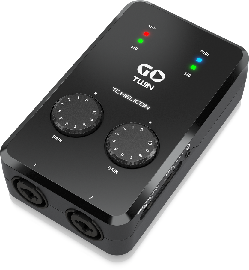 Аудиоинтерфейс TC Helicon GO Twin TE-0217 фото