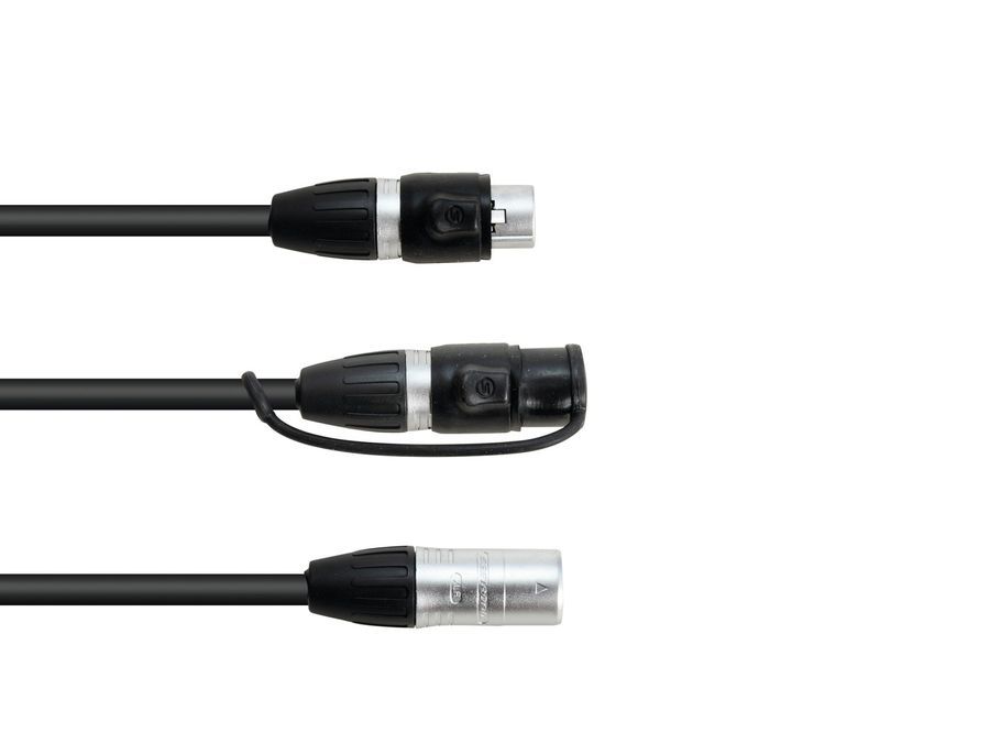 EUROLITE DMX cable XLR 5pin 10m bk EL-0516 фото