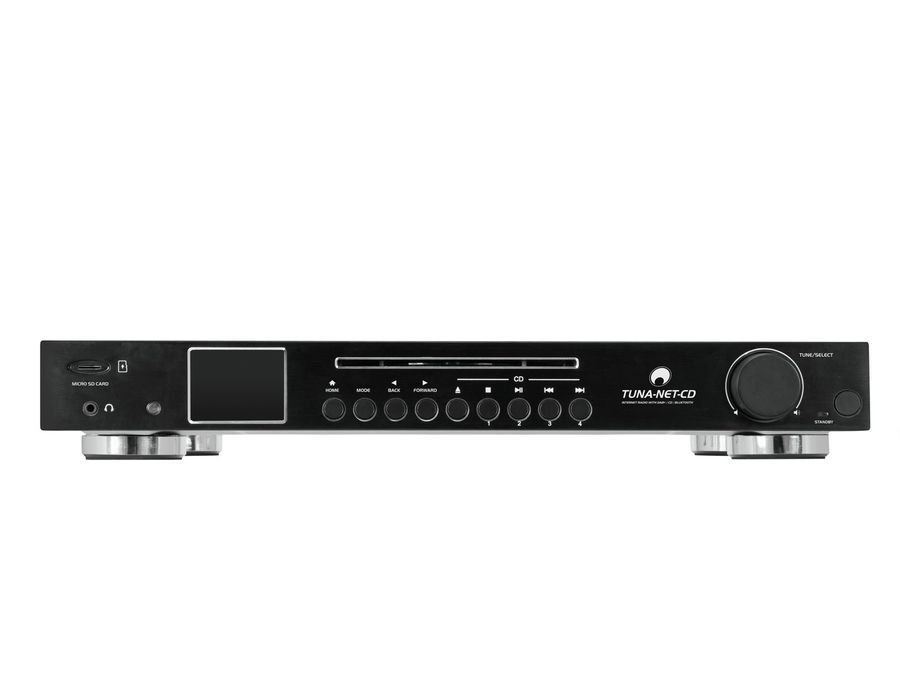 Медіа-програвач OMNITRONIC TUNA-NET-CD 19" Internet Radio with DAB+, Bluetooth and CD-Player OM-1139 фото