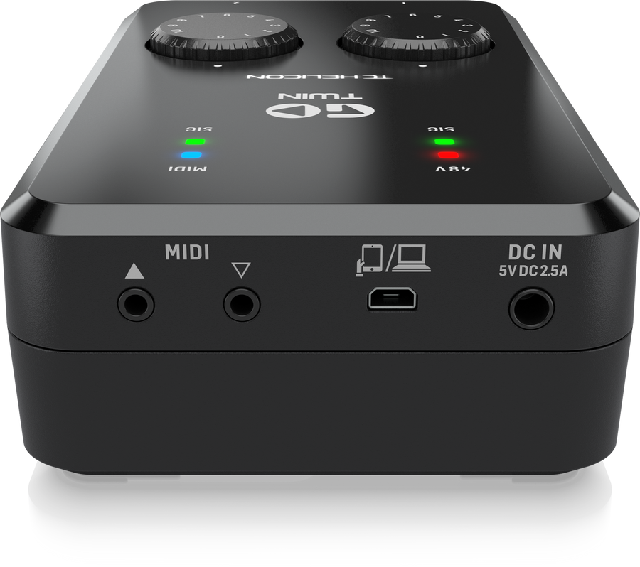 Аудиоинтерфейс TC Helicon GO Twin TE-0217 фото