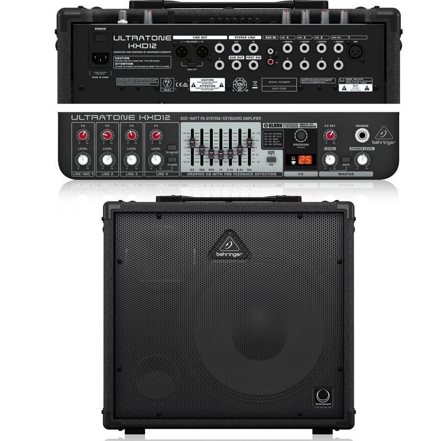 Клавішний комбопідсилювач Behringer Ultratone KXD12 BE-0791 фото