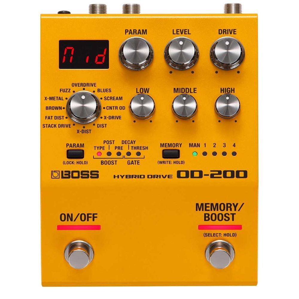 Педаль ефектів Boss OD200 Overdrive BO-0342 фото