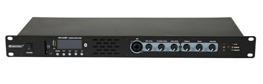 Мікшерний підсилювач OMNITRONIC EPA-100BT OM-1121 фото