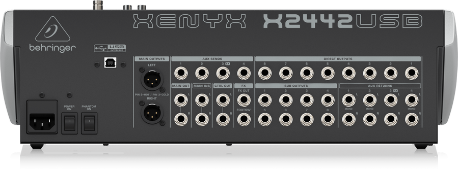 Аналоговый микшерный пульт Behringer XENYX X2442USB BE-0746 фото