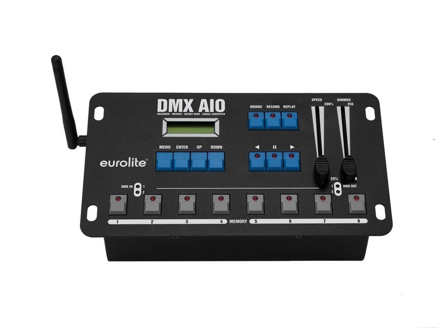 EUROLITE DMX AIO Recorder, Merger, Artnet Node, Signal Converter EL-0499 фото