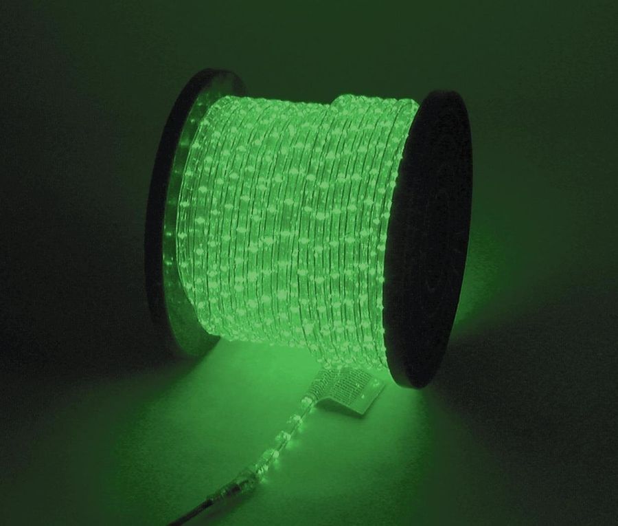 EUROLITE RUBBERLIGHT RL1-230V green 44m EL-1428 фото