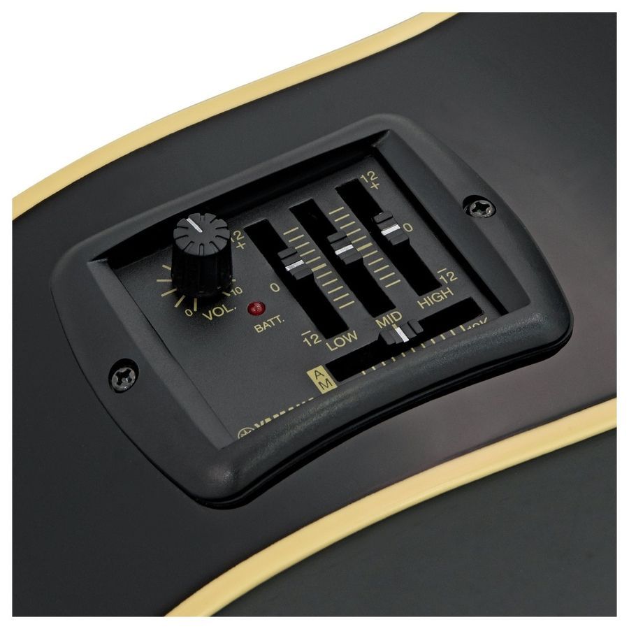 Електроакустична гітара Yamaha FX370C (Black) YA-0105 фото