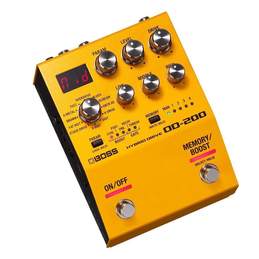 Педаль эффектов Boss OD200 Hybrid Overdrive BO-0342 фото