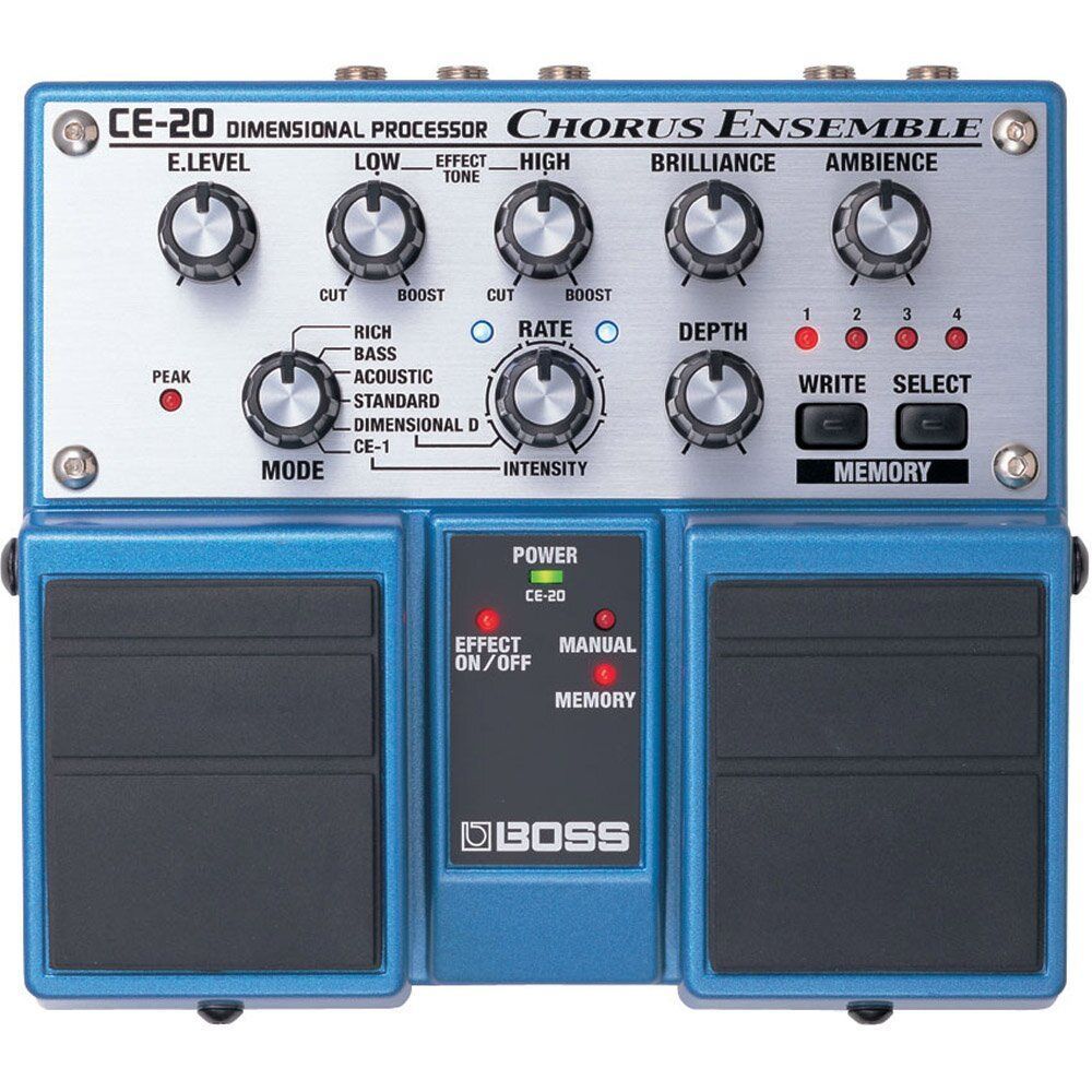 Подвійна педаль хорус для гітари Boss CE 20 Chorus Ensemble BO-0035 фото