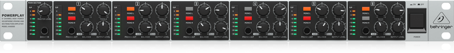 Підсилювач для навушників Behringer HA6000 BE-0825 фото