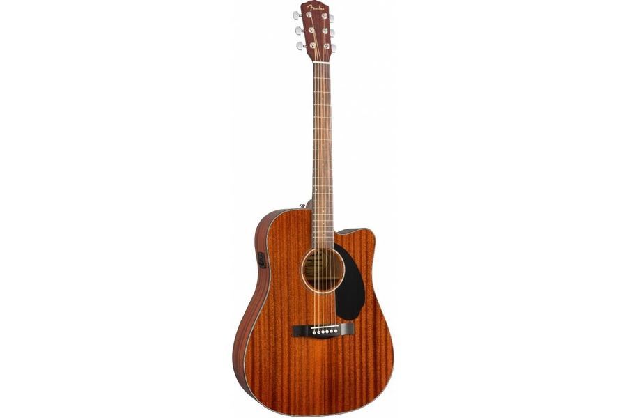 FENDER CD-60SCE ALL MAHOGANY NATURAL Гитара электроакустическая FE-0275 фото