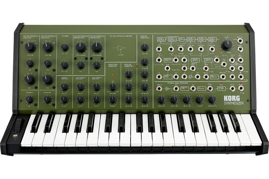 KORG MS-20 FS GREEN Синтезатор KO-0143 фото