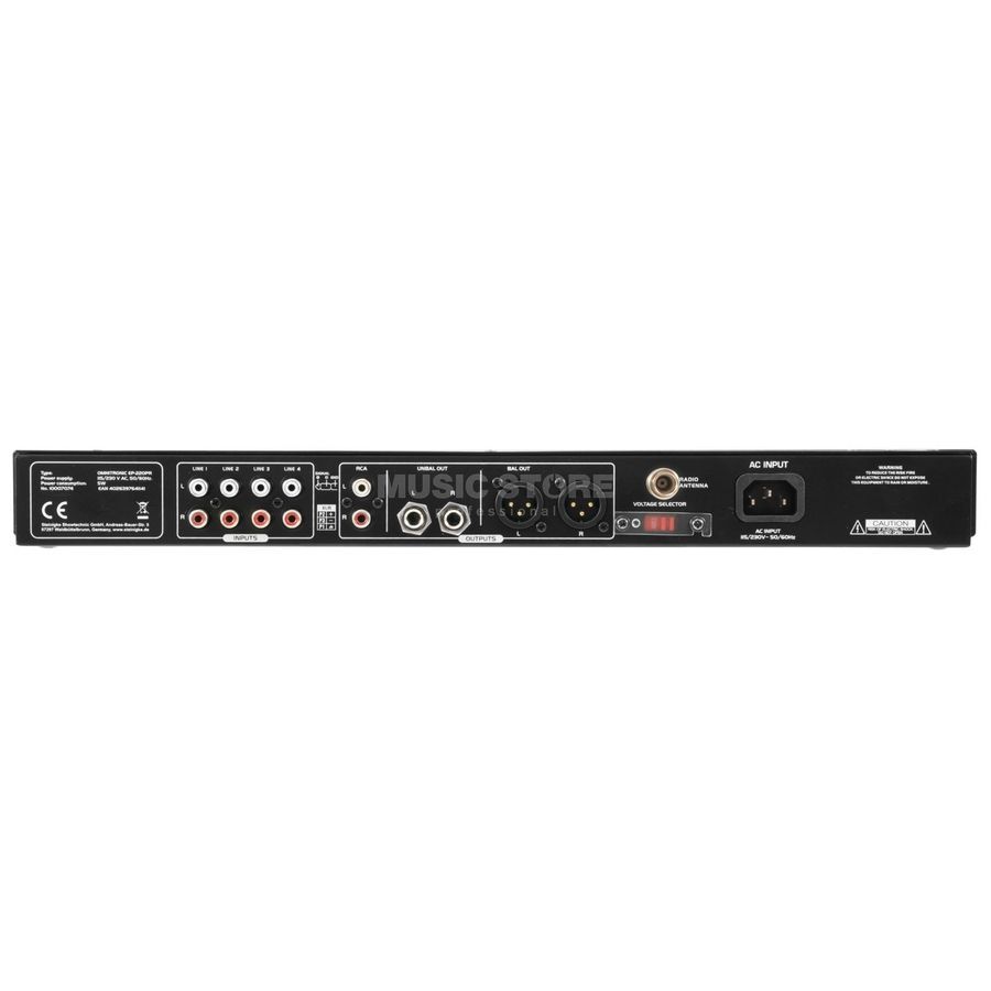 Предварительный усилитель Omnitronic EP-220PR OM-0066 фото