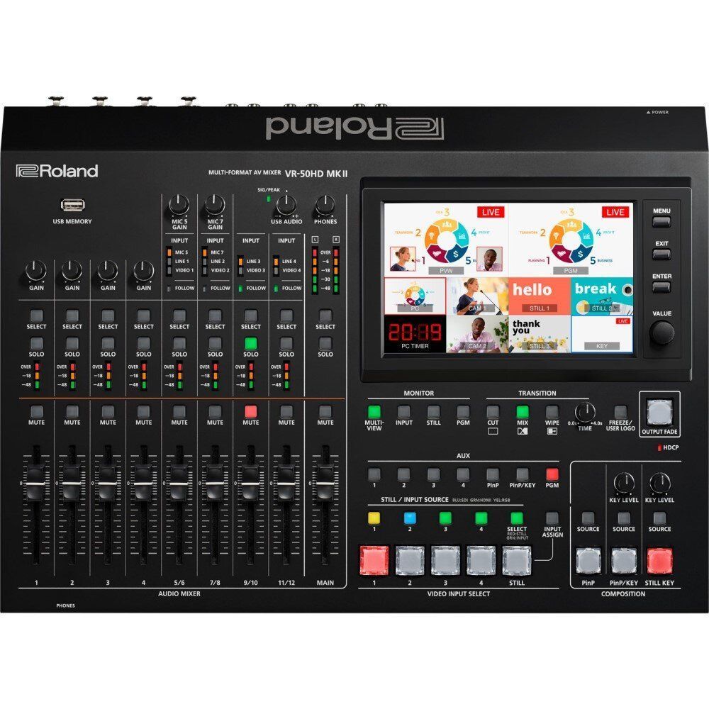 Видеомикшер Roland VR50HD MK2 RO-2700 фото