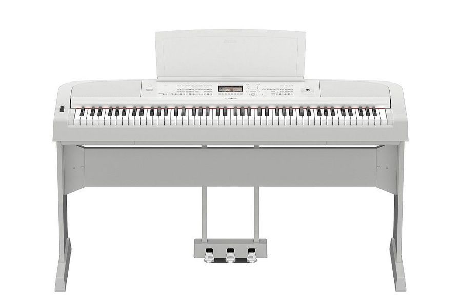 Синтезатор YAMAHA DGX-670WH YA-0413 фото