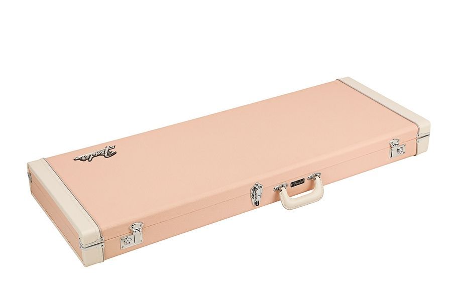 FENDER CLASSIC SERIES CASE JAZZMASTER/JAGUAR SHELL PINK Кейс для электрогитары FE-0280 фото