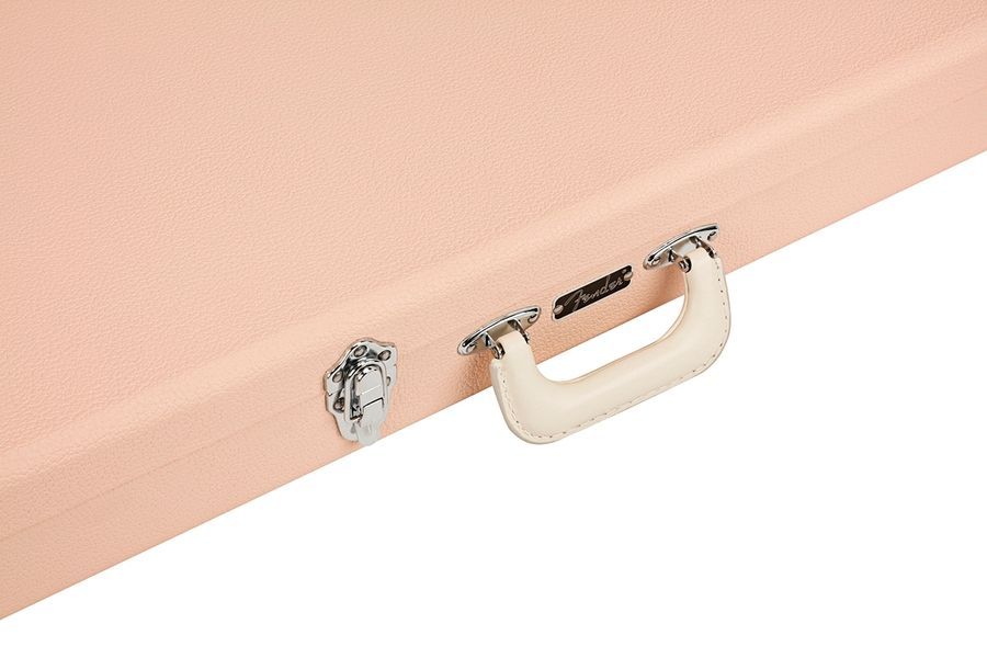 FENDER CLASSIC SERIES CASE JAZZMASTER/JAGUAR SHELL PINK Кейс для электрогитары FE-0280 фото