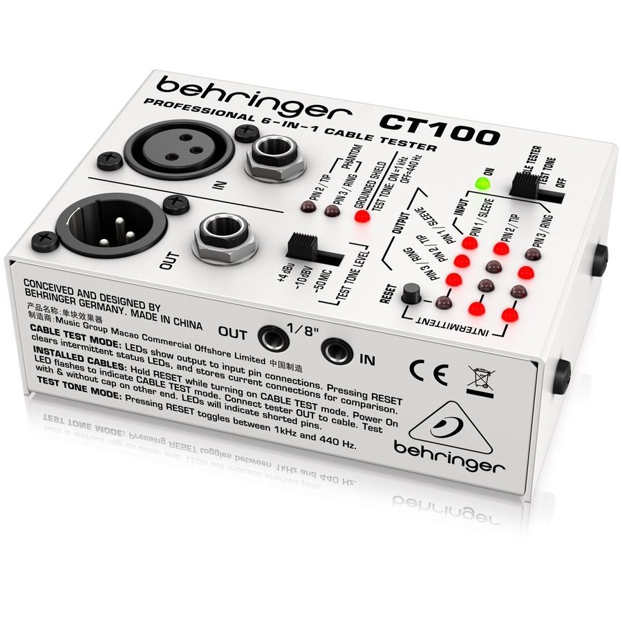 Тестер Behringer CT100 BE-0180 фото