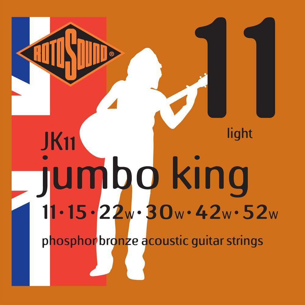 Струни для акустичної гітари Rotosound JK11 RS-0127 фото