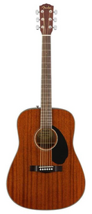 FENDER CD-60S ALL MAHOGANY NATURAL WN Гітара акустична FE-0150 фото