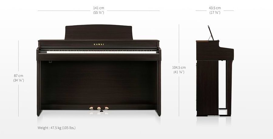 Цифрове фортепіано Kawai CN301B KA-0210 фото
