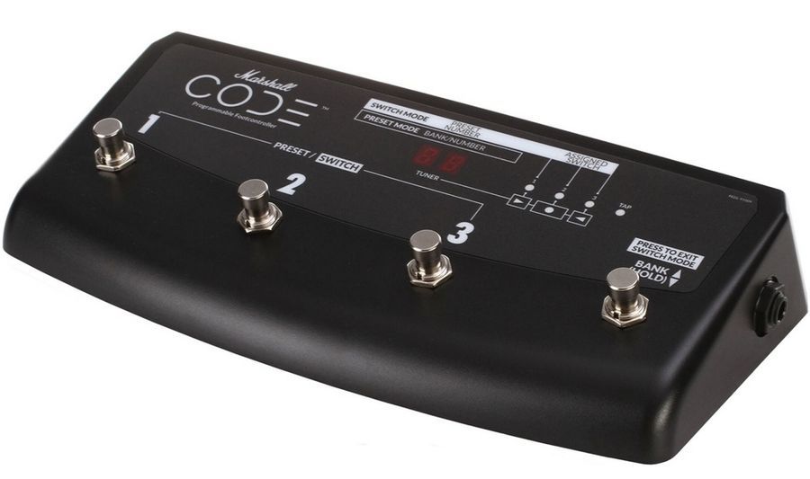 MARSHALL PEDL-91009 FOOTSWITCH FOR CODE SERIES Футсвич для усилителей MR-0133 фото