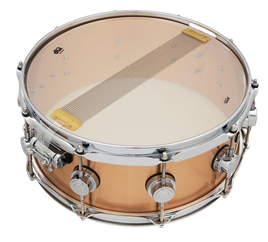 DW DRVZ5514SVCBrushed Bronze Snare Drum 5.5x14 DW-X292 фото