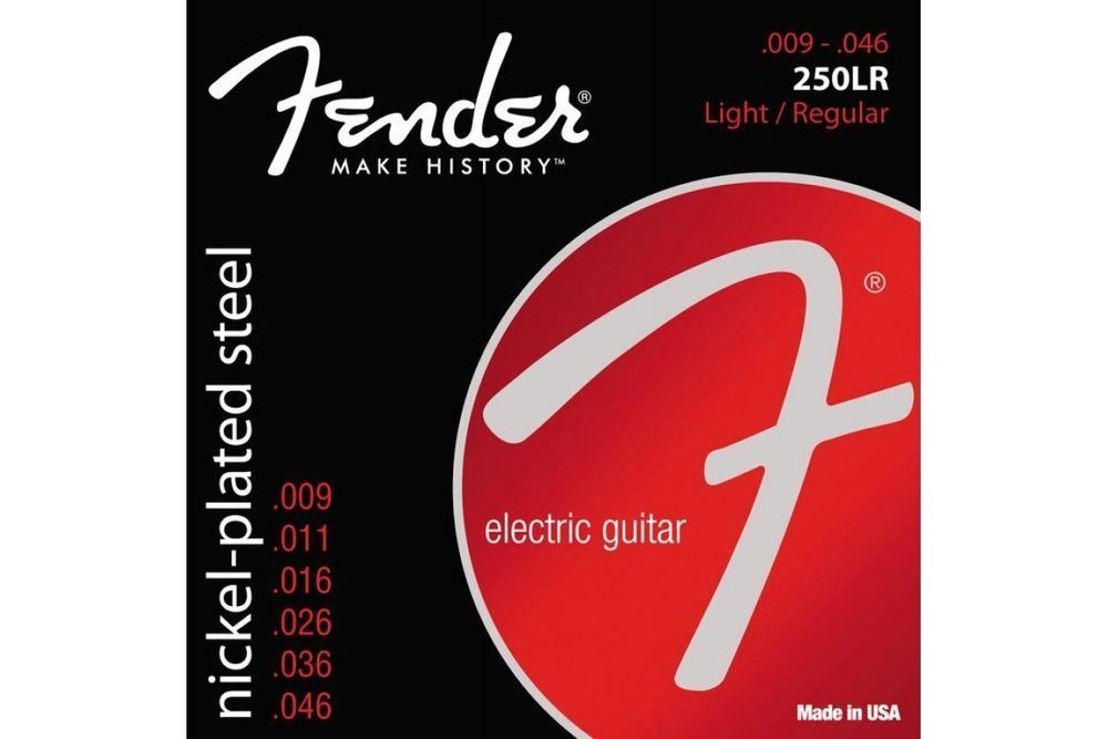 Струни для електрогітар Fender 250LR FE-0010 фото