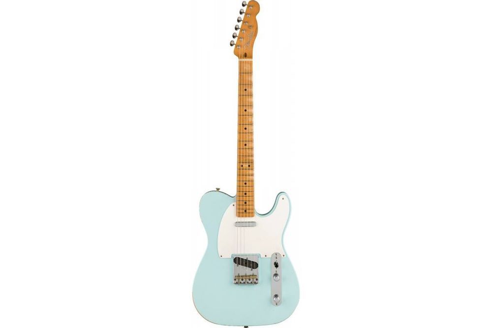FENDER VINTERA 50s TELECASTER ROAD WORN LTD SONIC BLUE Електрогітара FE-0649 фото
