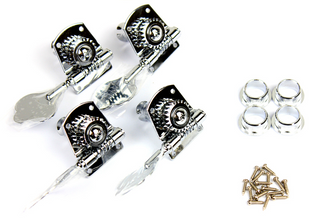 FENDER BASS TUNING MACHINES STANDARD-HIGHWAY ONE SERIES CHROME (4) Кілки для бас-гітари FE-0244 фото