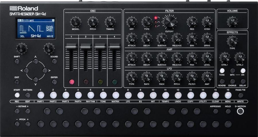 Синтезатор Roland SH-4D RO-2925 фото
