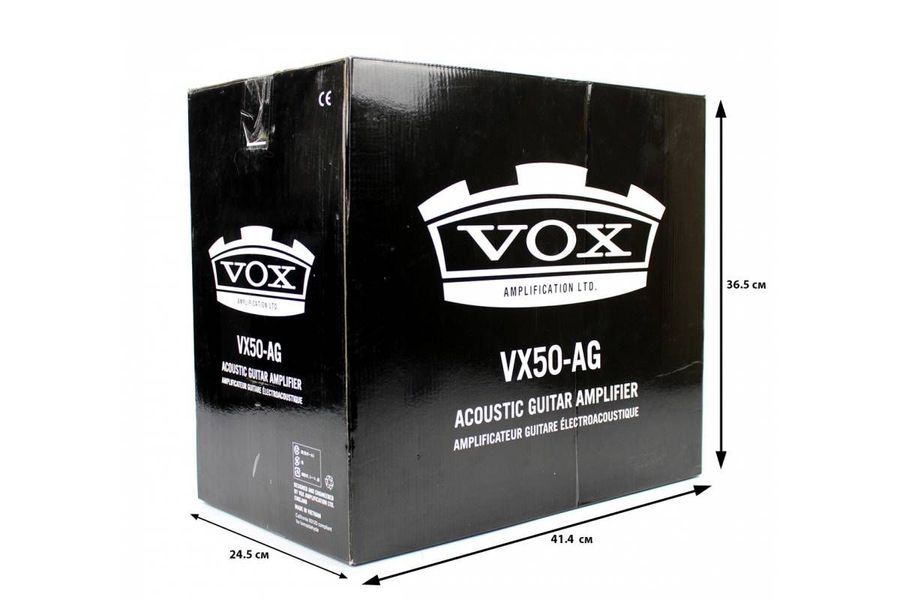 VOX VX50-AG Гітарний комбопідсилювач VO-0043 фото