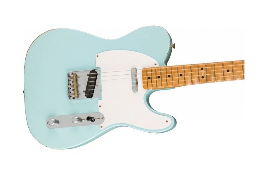 FENDER VINTERA 50s TELECASTER ROAD WORN LTD SONIC BLUE Электрогитара FE-0649 фото