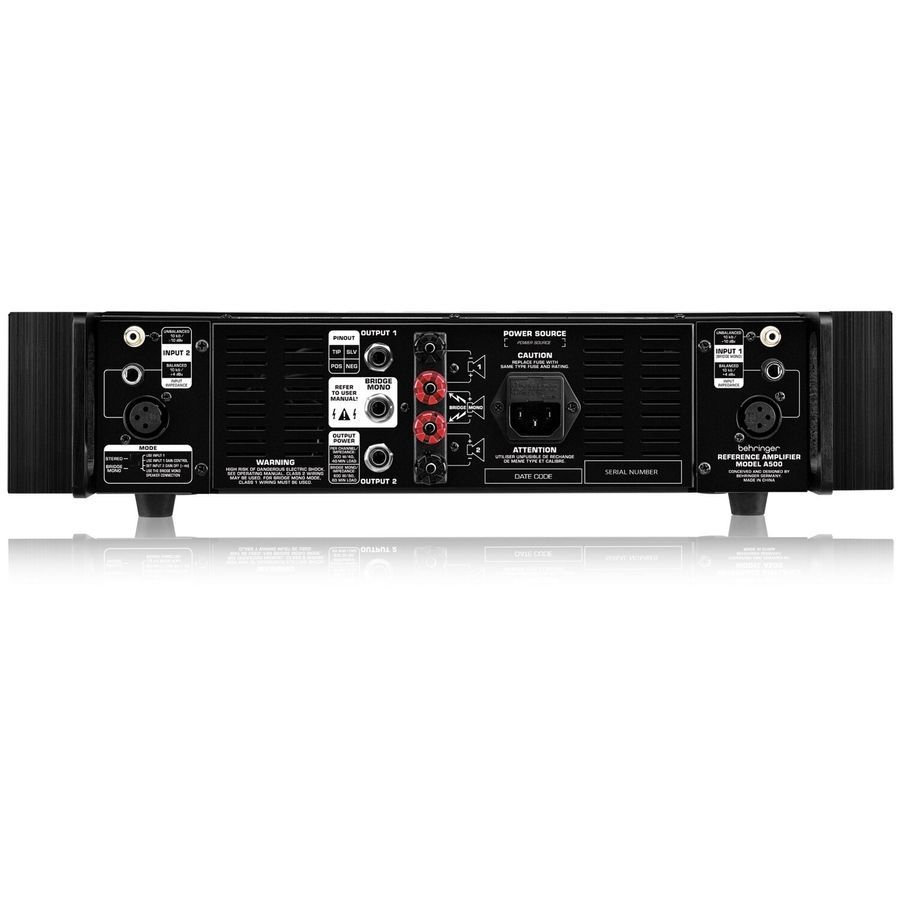 Усилитель звука Behringer A500 BE-0005 фото