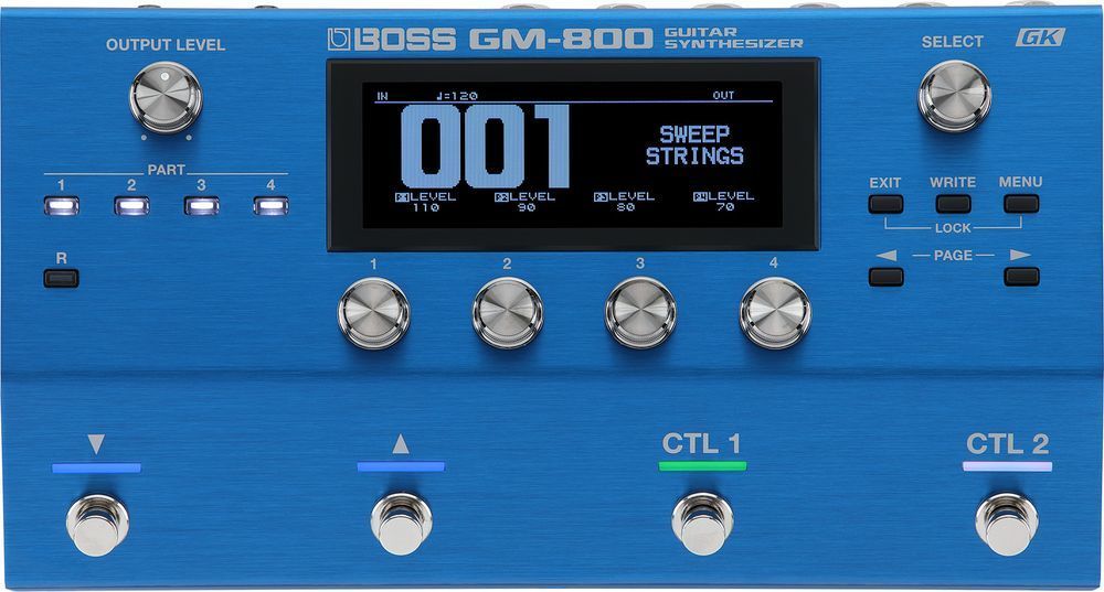 Гітарний синтезатор Boss GM-800 BO-0457 фото