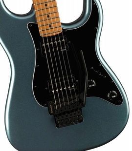 SQUIER BY FENDER CONTEMPORARY STRATOCASTER HH FR GUNMETAL METALLIC Электрогитара SQ-0166 фото
