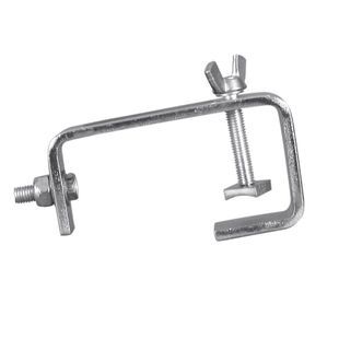 Крюк для подвеса приборов на ферму Eurolite TH-50 Theatre Clamp silver EL-0146 фото