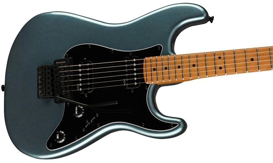 SQUIER BY FENDER CONTEMPORARY STRATOCASTER HH FR GUNMETAL METALLIC Електрогітара SQ-0166 фото