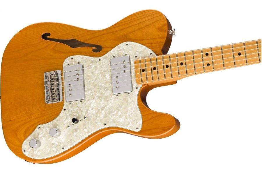 FENDER VINTERA '70s TELECASTER THINLINE MN AGED NATURAL Электрогитара FE-0648 фото