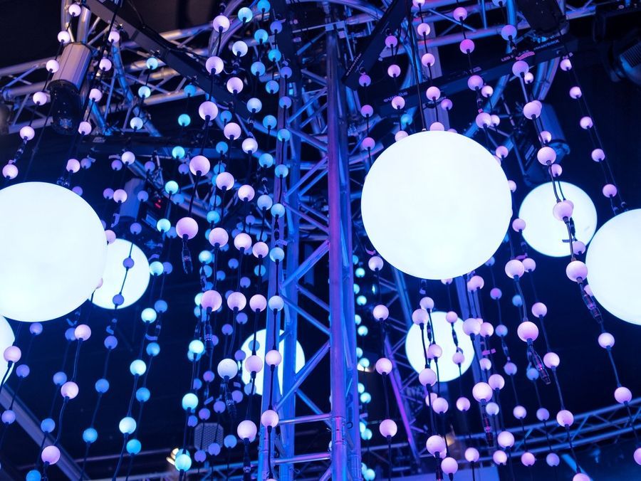 EUROLITE LED Space Ball 35 MK3 + HST-500 EL-1043 фото