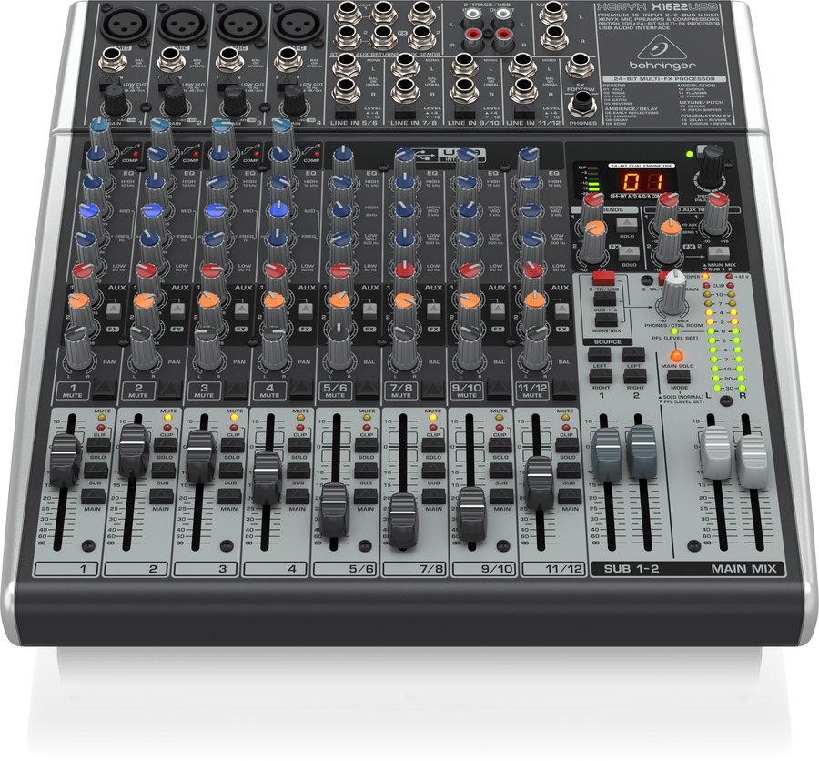 Мікшерний пульт Behringer XENYX X1622USB BE-0743 фото