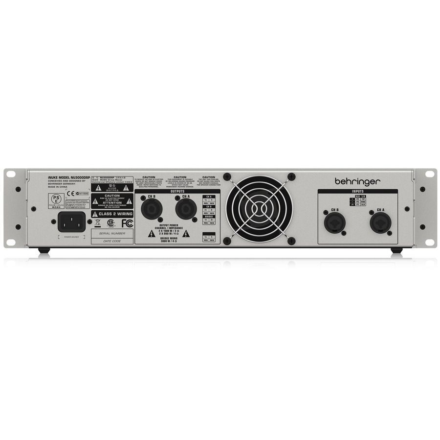 Підсилювач потужності Behringer iNuke NU3000DSP BE-0427 фото