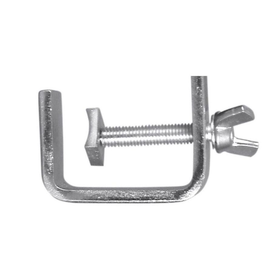 Крюк для подвеса приборов на ферму Eurolite TH-50 Theatre Clamp silver EL-0146 фото