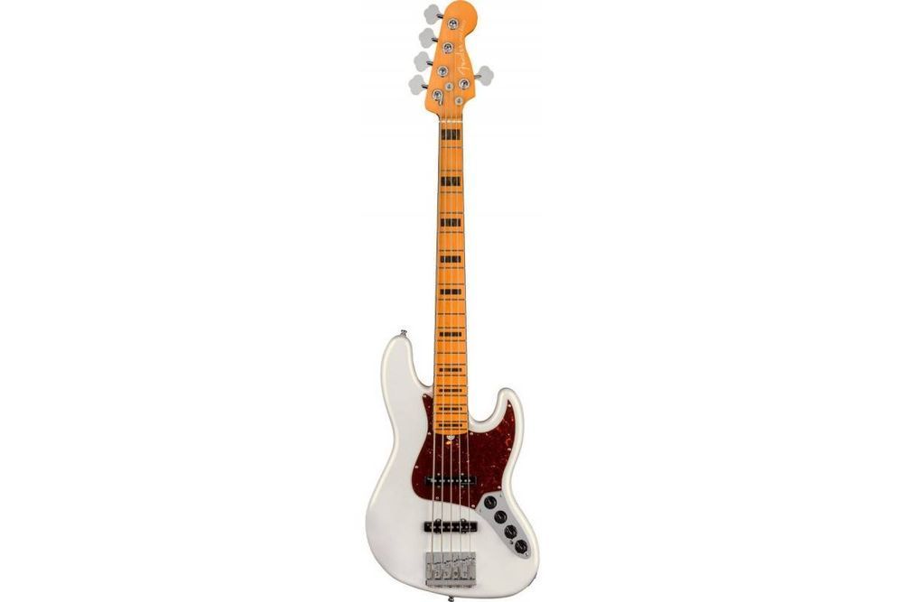 FENDER AMERICAN ULTRA JAZZ BASS V MN ARCTIC PEARL Бас-гітара FE-0231 фото