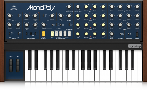 Синтезатор Behringer MONOPOLY BE-0950 фото