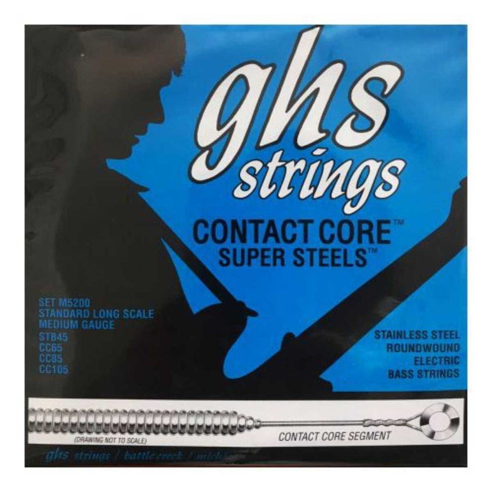 Струни для басгітари GHS M5200 GH-0230 фото