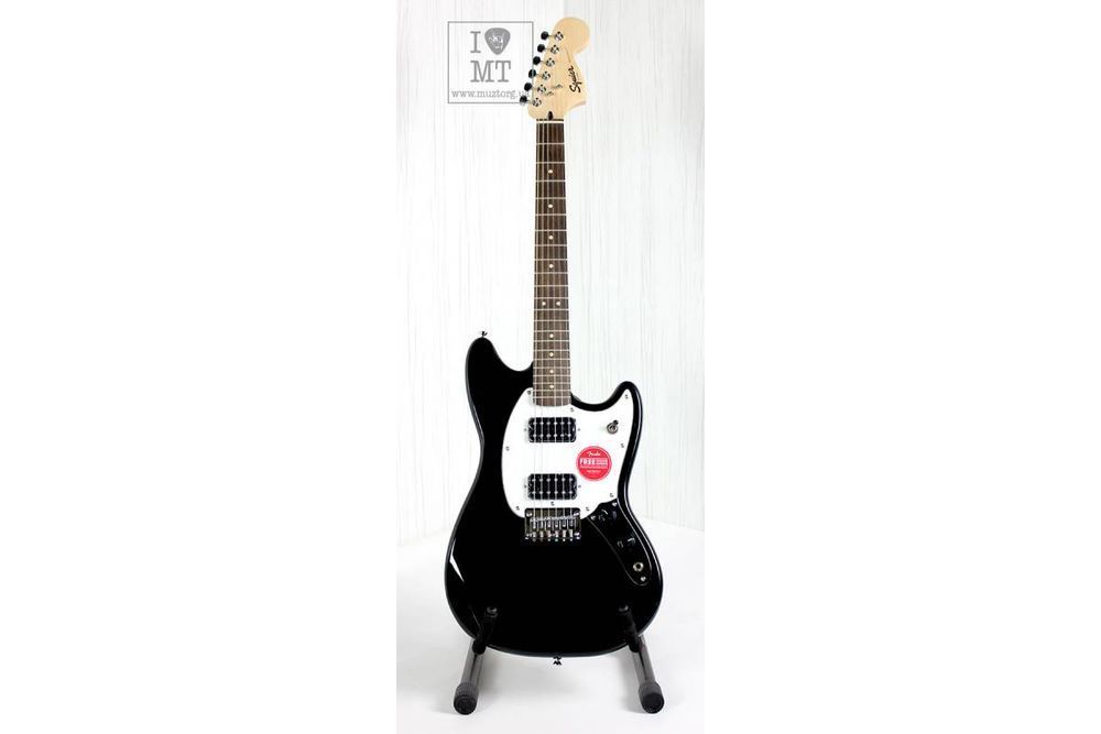SQUIER by FENDER BULLET MUSTANG HH BLK Электрогитара SQ-0036 фото