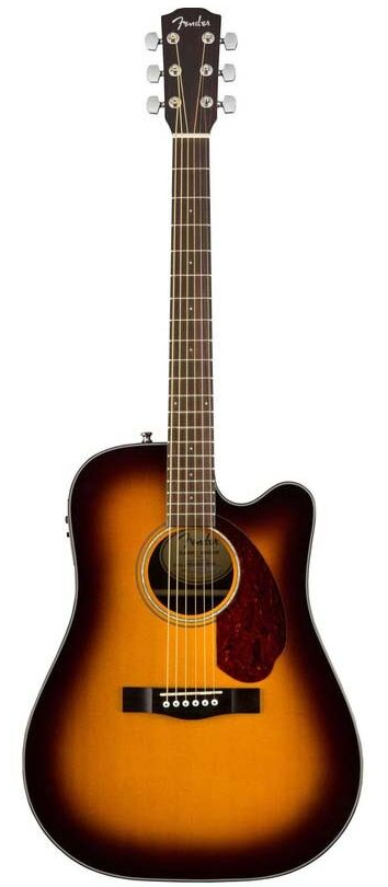FENDER CD-140SCE SUNBURST WN Гитара электроакустическая FE-0270 фото